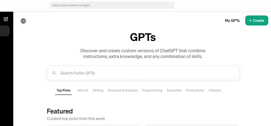 Tienda de GPTs